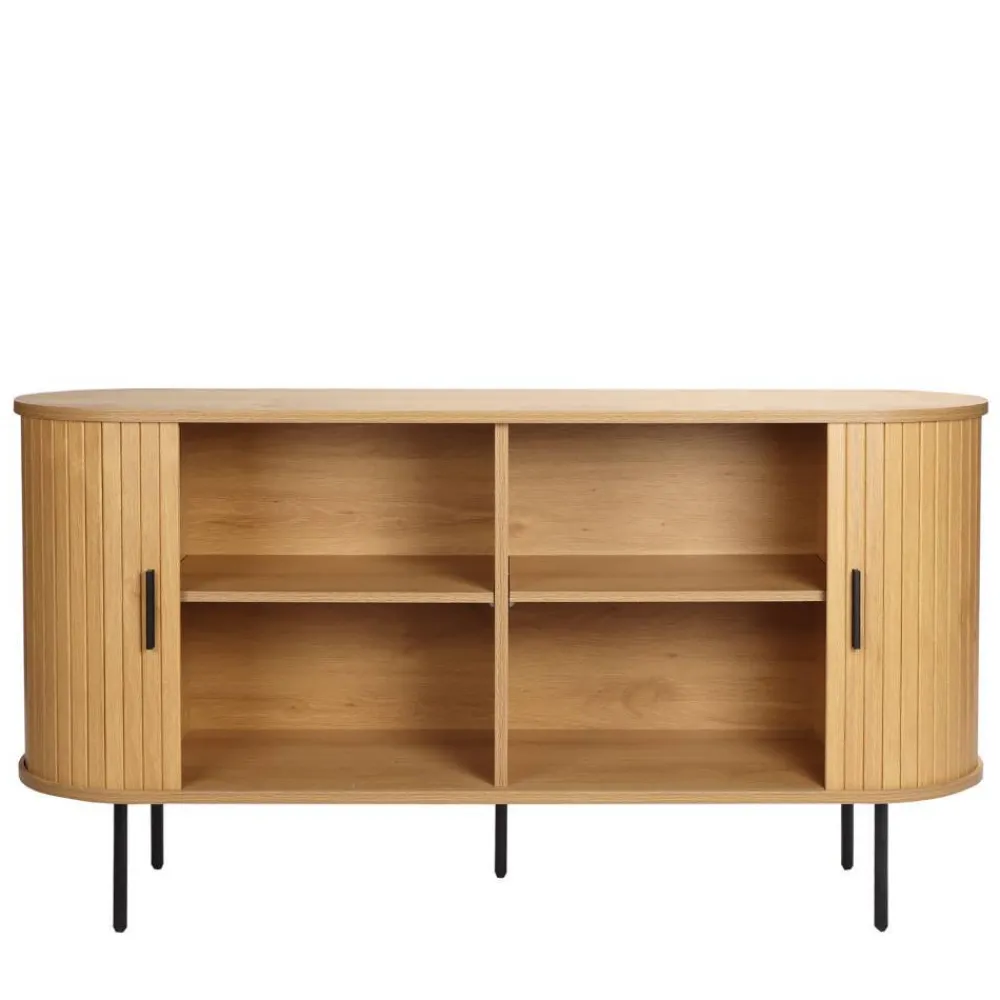 Wohnen Sideboards & Kommoden|Küchenschränke*Schiebetüren-Sideboard in ovalem Design - Barnetta