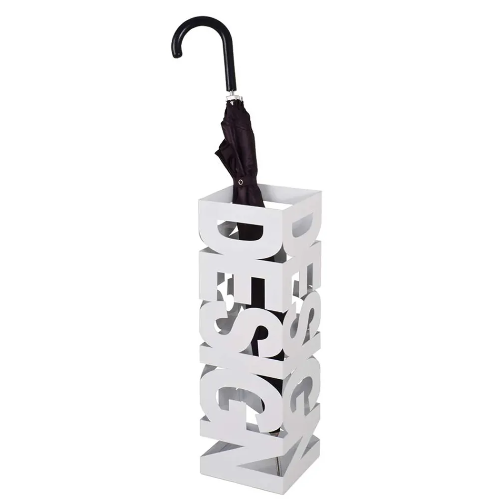 Wohnen Schirmbehälter Kerttu in Weiß