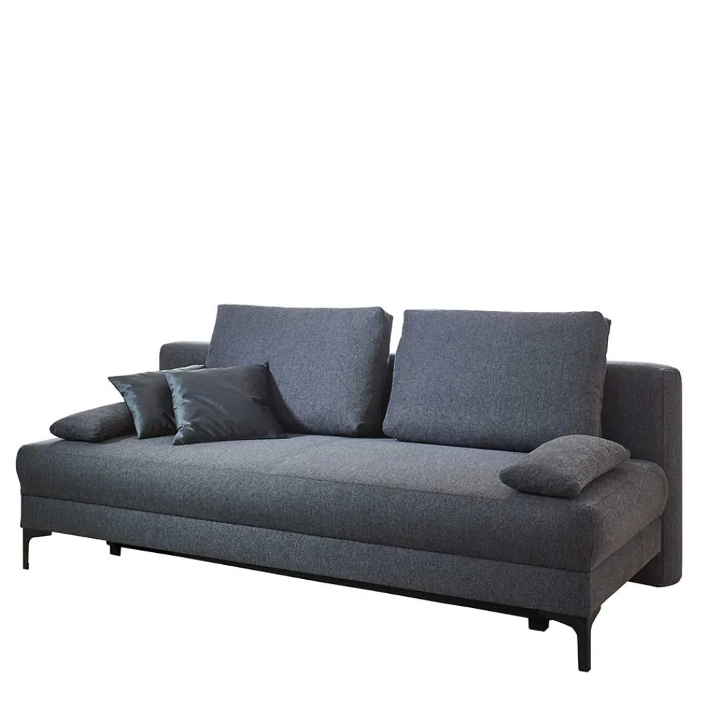 Wohnen Schlafcouch für jeden Tag in Anthrazit - Antigua