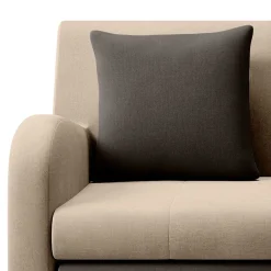 Wohnen Schlafcouch in Beige und Dunkelbraun - Calming