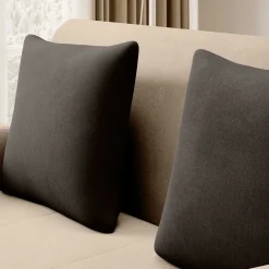 Wohnen Schlafcouch in Beige und Dunkelbraun - Calming
