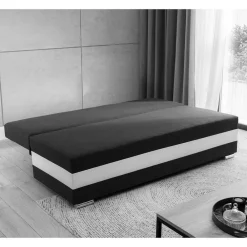 Wohnen Schlafsofas*Schlafcouch in Grau mit Weiß - Almente