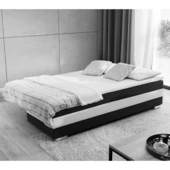 Wohnen Schlafsofas*Schlafcouch in Grau mit Weiß - Almente