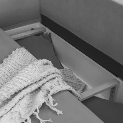 Wohnen Schlafsofas*Schlafcouch in Hellrosa meliert - Udiessa