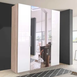 Wohnen Schlafraum Kleiderschrank mit Spiegel - Bosays