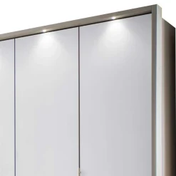 Wohnen Schlafraum Set in Weiß & Grau - Tumiva (vierteilig)