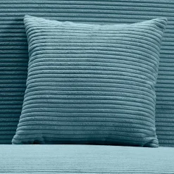 Wohnen Sofas|Sofa*Schlafsessel in Petrol aus Cord - Geraldo