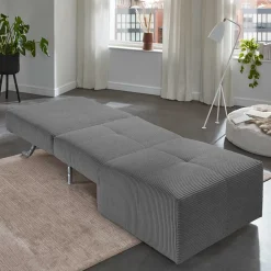 Wohnen Schlafsessel ohne Armlehnen in Anthrazit - Anzarote