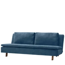 Wohnen Schlafsofas*Schlafsofa in Blau und Eiche - Jesticas