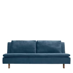Wohnen Schlafsofas*Schlafsofa in Blau und Eiche - Jesticas