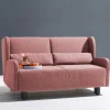 Wohnen Sofas|Sofa*Schlafsofa in Rosa Flachgewebe - Mangado