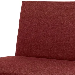 Wohnen Schlafsofa in Rot Stoffbezug - Surci