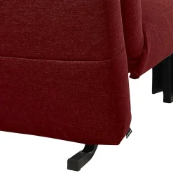 Wohnen Schlafsofa in Rot Stoffbezug - Surci