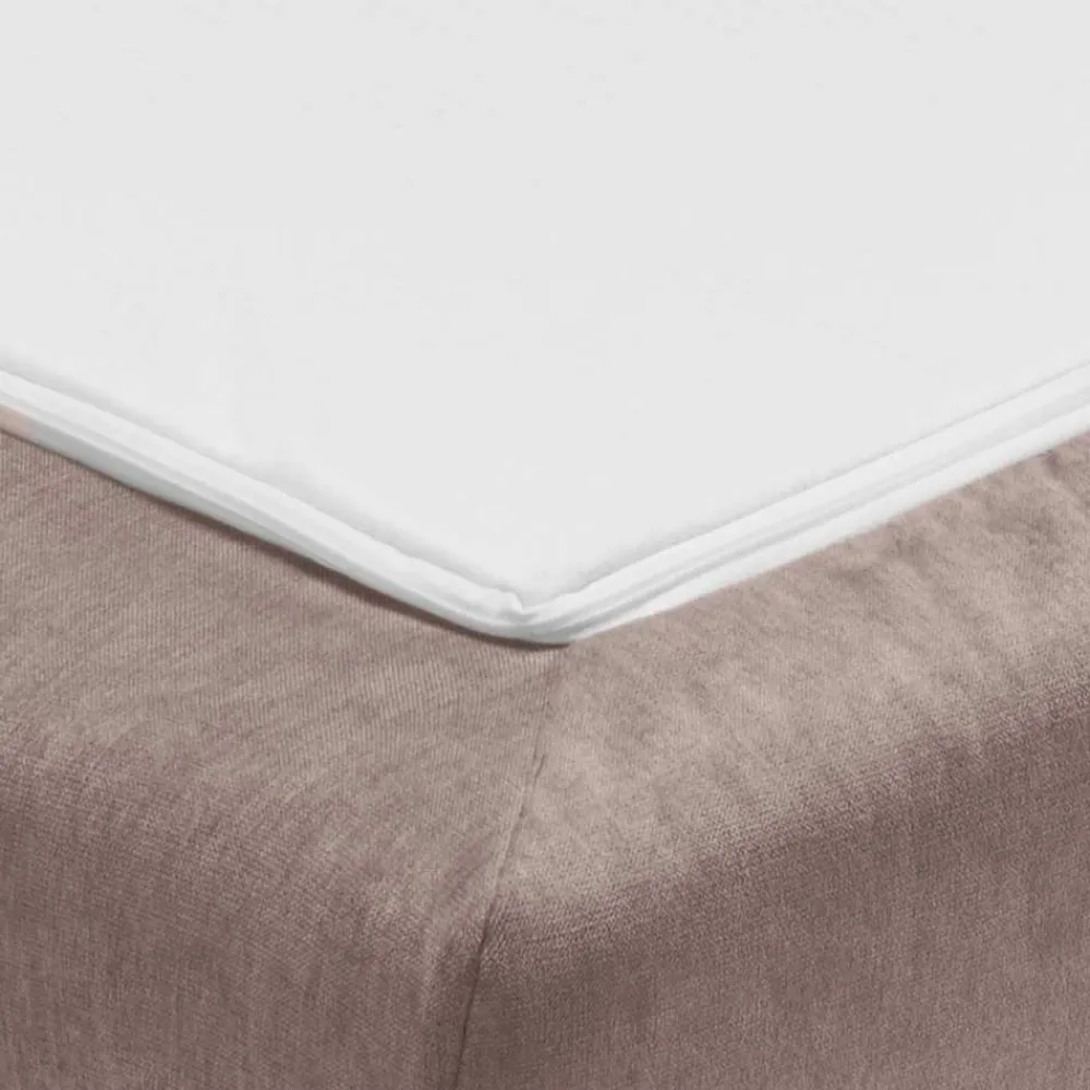 Wohnen Schlafsofa in Schlammfarben mit Eiche - Anguro