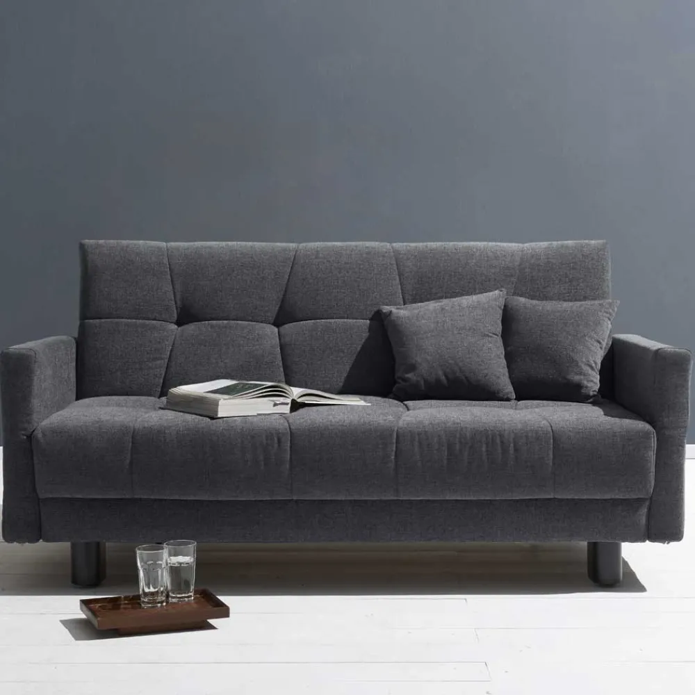Wohnen Schlafsofa mit abklappbaren Arnlehnen - Madley