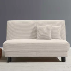 Wohnen Schlafsofas|Sofas*Schlafsofa zum Ausziehen in Beige Cord - Zentra