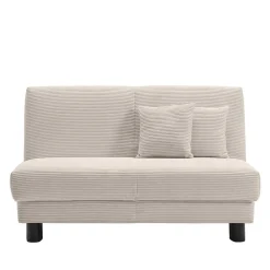 Wohnen Schlafsofas|Sofas*Schlafsofa zum Ausziehen in Beige Cord - Zentra
