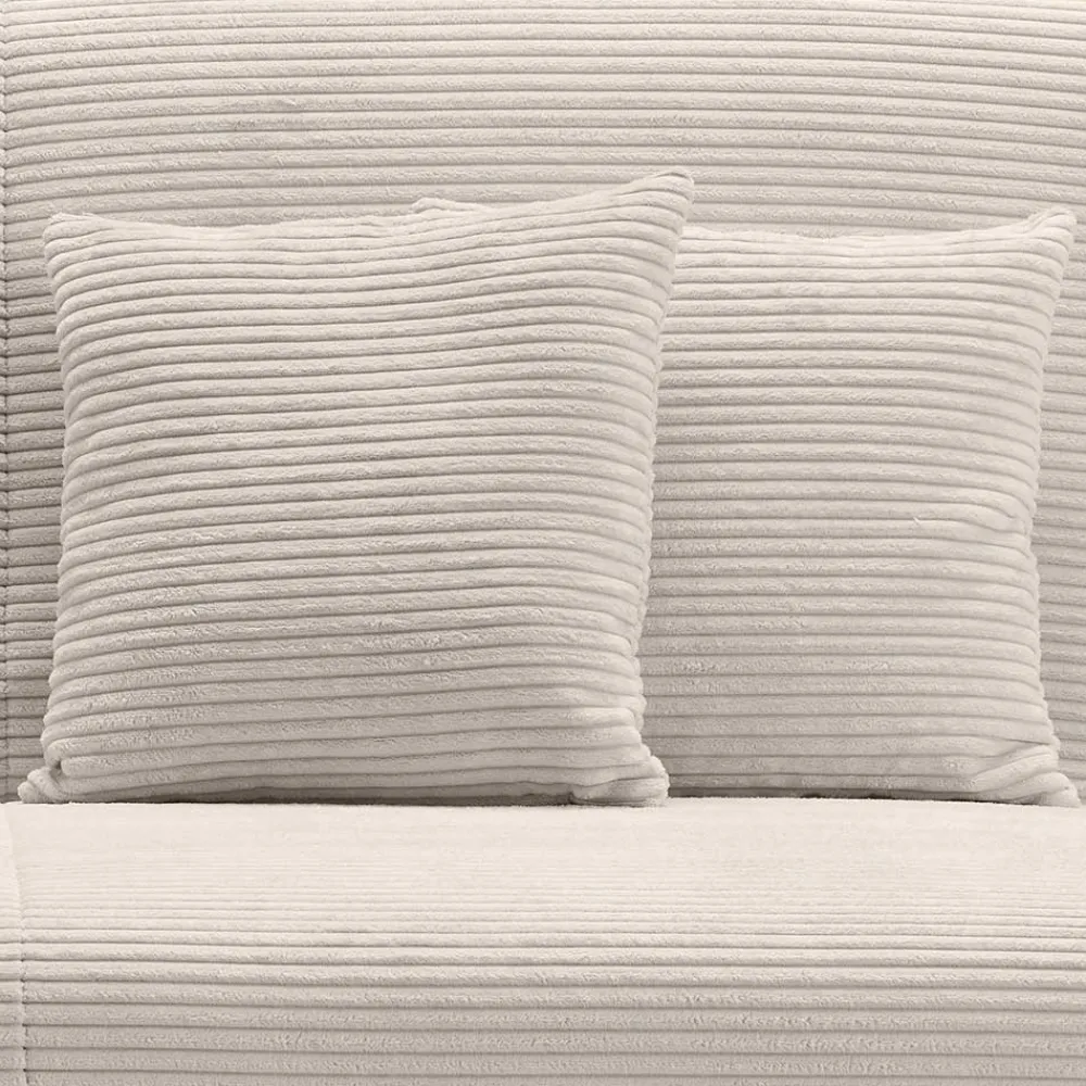 Wohnen Schlafsofas|Sofas*Schlafsofa zum Ausziehen in Beige Cord - Zentra