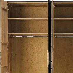 Wohnen Schlafzimmer aus Wildeiche & Metall - Claas (vierteilig)