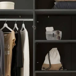 Wohnen Schlafzimmer Bettanlage und Schrank Set - Zenuvra (vierteilig)