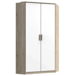 Wohnen Schlafzimmer Eckschrank in Eiche San Remo - Folio