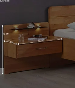 Wohnen Schlafzimmer Einrichtung Apolios in Erle teilmassiv (vierteilig)