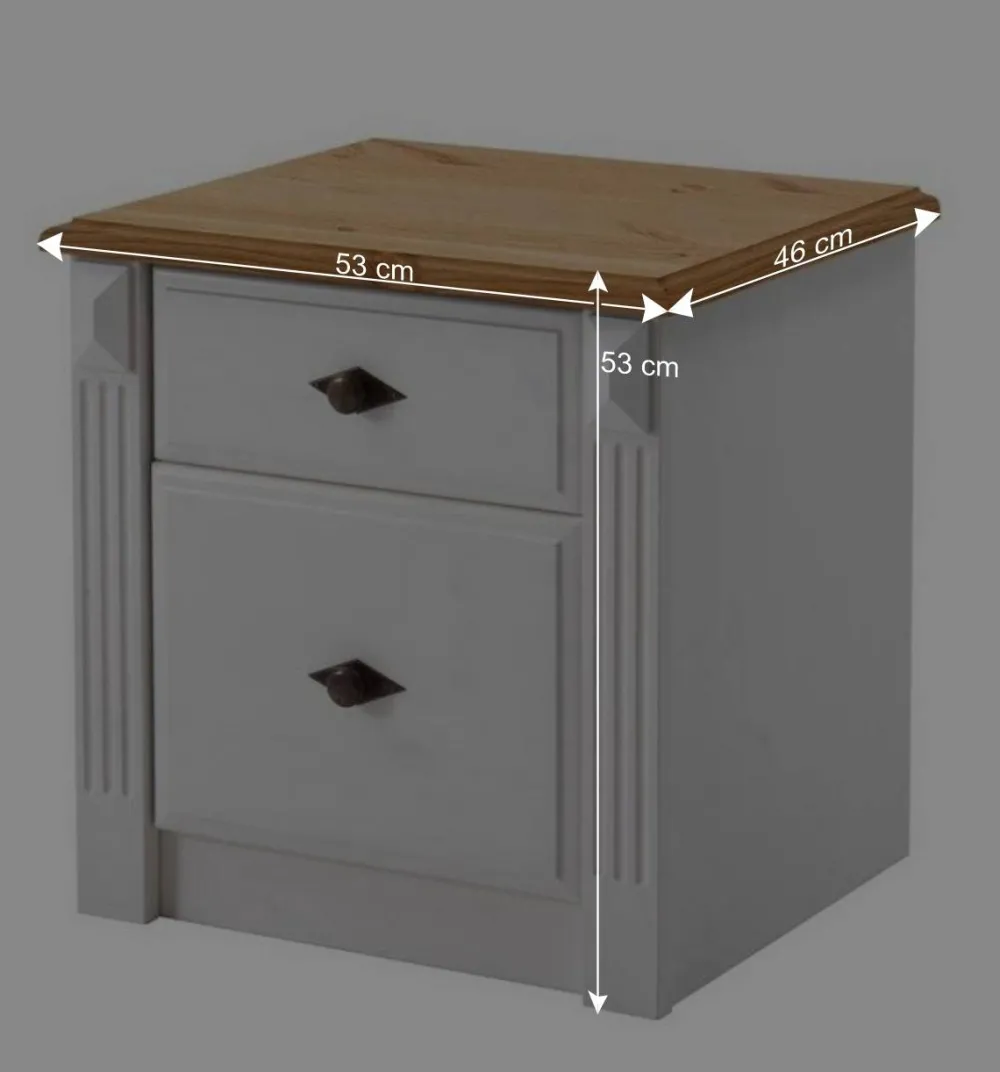 Wohnen Weiße Möbel|Schlafzimmer Komplett*Schlafzimmer Einrichtung Oradea im Landhausstil (vierteilig)