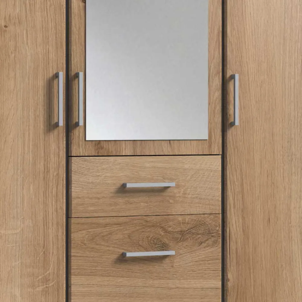 Wohnen Jugendzimmerschränke*Schlafzimmer Kleiderschrank in Plankeneiche - Osicria