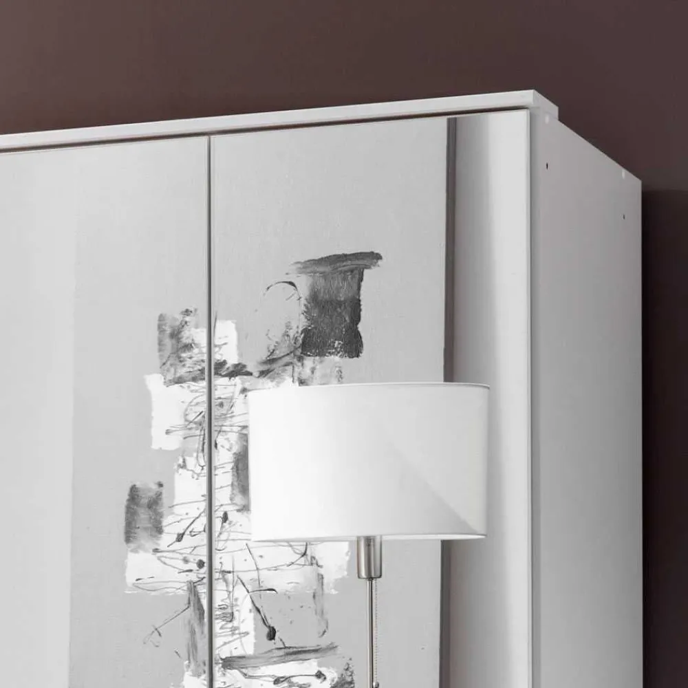 Wohnen Schlafzimmer Kleiderschrank Mellevos in Weiß