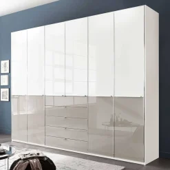 Wohnen Schlafzimmer Kombi-Kleiderschrank 6-türig - Pascan