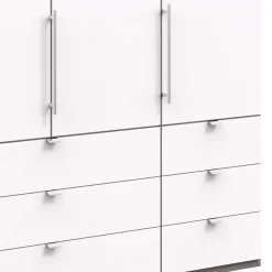 Wohnen Schränke|Kleiderschränke*Schlafzimmer Kombi-Schrank mit sechs Schubladen - Tivierto