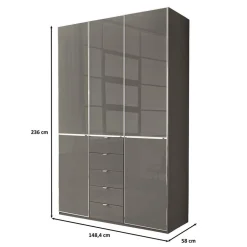 Wohnen Kleiderschränke|Kleiderschränke*Schlafzimmer Kombischrank 3-türig - Madita