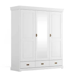 Wohnen Schlafzimmer Kombischrank in Weiß - Presto