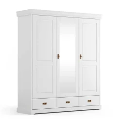 Wohnen Schlafzimmer Kombischrank in Weiß - Presto