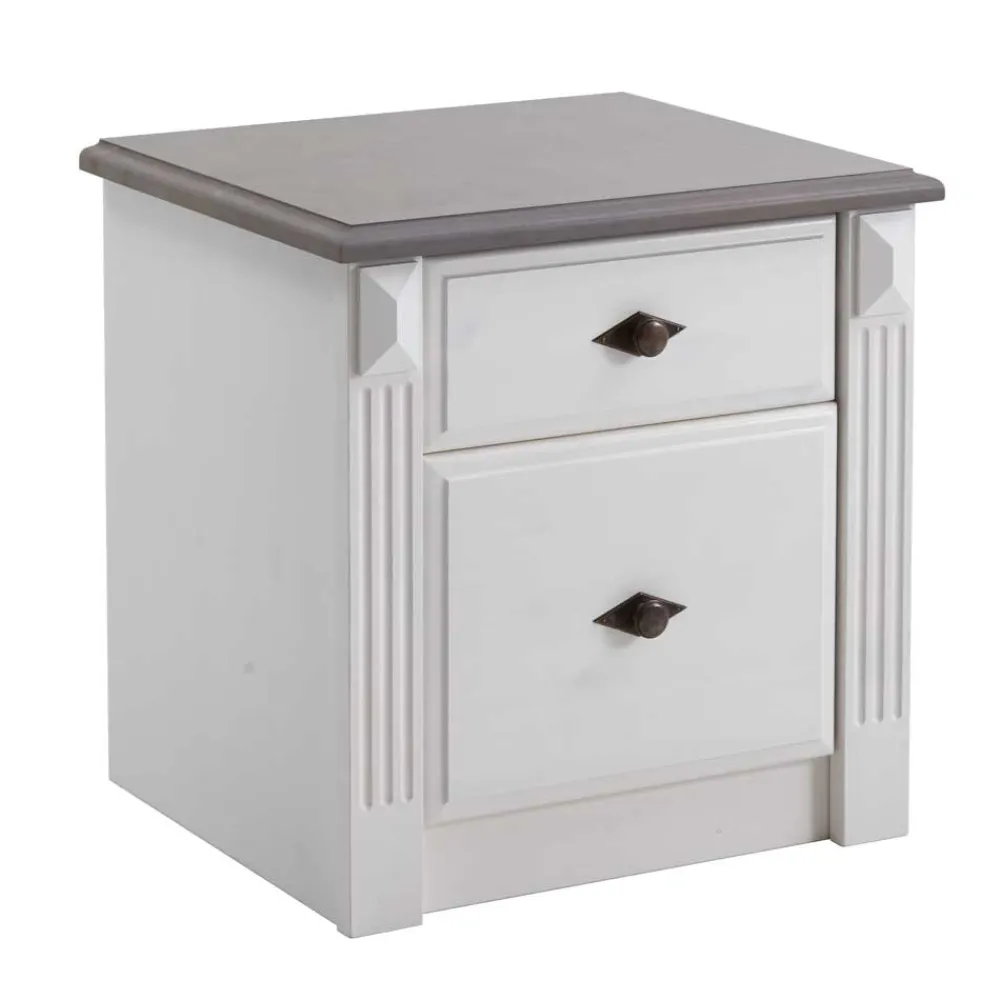 Wohnen Schlafzimmer Komplettset Caneon im Landhausstil (vierteilig)