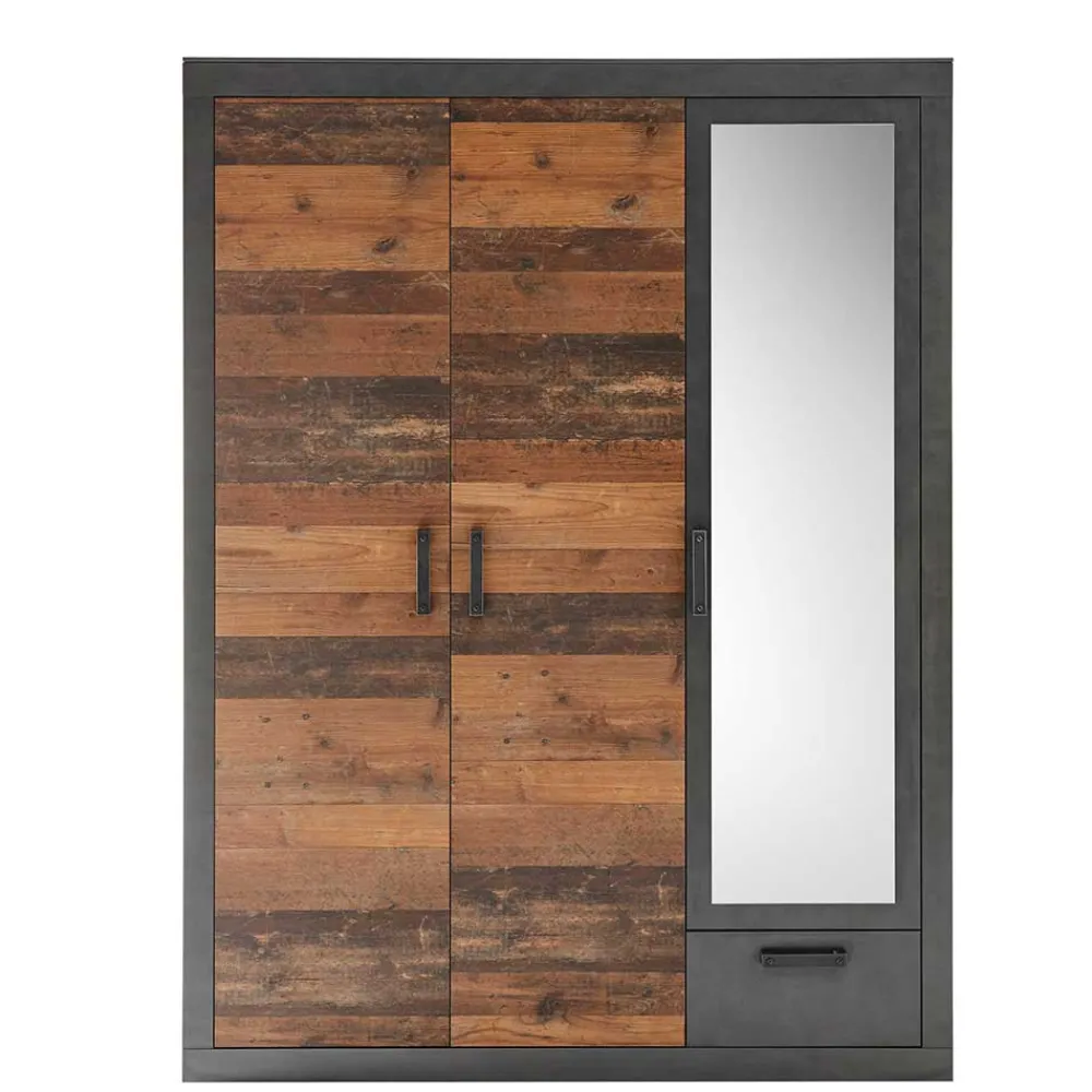 Wohnen Schlafzimmer Möbelset mit Kommode - Timuras (vierteilig)