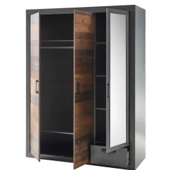 Wohnen Schlafzimmer Möbelset mit Kommode - Timuras (vierteilig)