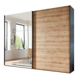 Wohnen Schränke|Kleiderschränke*Schlafzimmer Schiebetürenschrank mit Spiegel - Brusetta