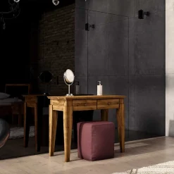 Wohnen Schlafzimmer Schminktisch Masdamos aus Wildeiche Massivholz