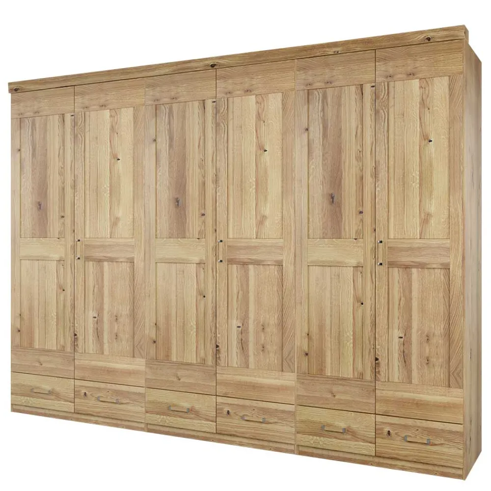 Wohnen Schlafzimmer Schrank mit 6 Türen & Schubladen - Zamron