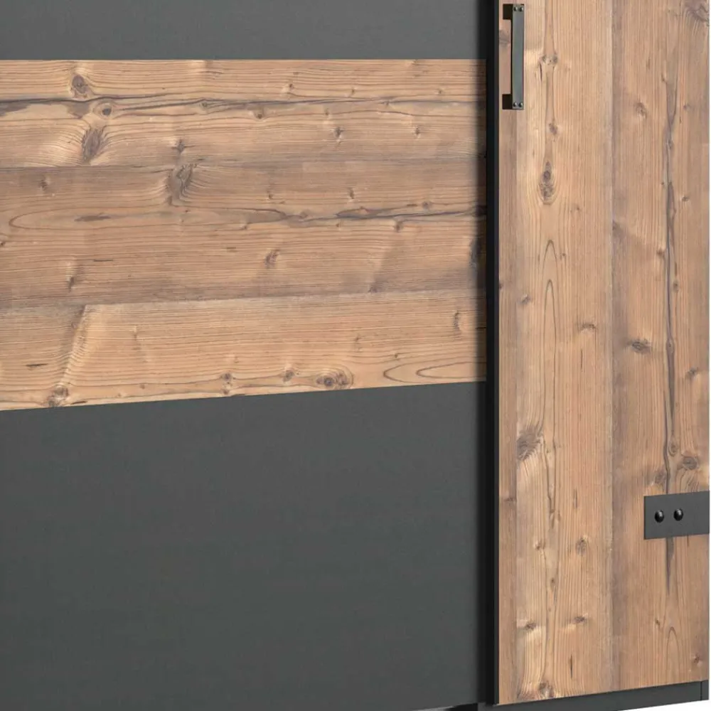 Wohnen Schlafzimmer Set im Industrial Stil - Ardila (vierteilig)