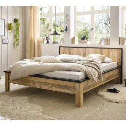 Wohnen Schlafzimmer Komplett*Schlafzimmer Set in Altholz Optik - Naiavio (sechsteilig)