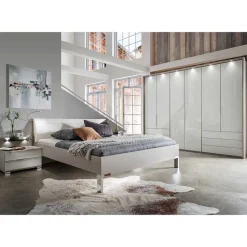 Wohnen Schlafzimmer Komplett*Schlafzimmer Set zweifarbig - Tumiva (vierteilig)