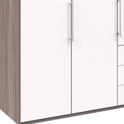 Wohnen Kleiderschränke|Kleiderschränke*Schlafzimmerkleiderschrank mit drei Schubladen - Tivierto