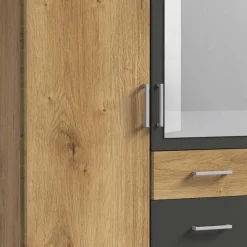 Wohnen Kleiderschränke|Kleiderschränke*Schlafzimmerkleiderschrank 91 cm breit - Leviza