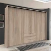 Wohnen Kleiderschränke|Kleiderschränke*Schlafzimmerkleiderschrank in Holz Nachbildung - Zayun I