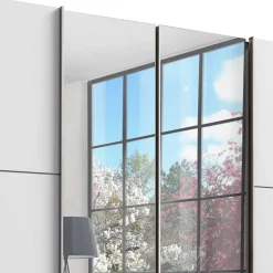 Wohnen Kleiderschränke|Kleiderschränke*Schlafzimmerkleiderschrank 4-türig & 3 Schubladen - Stufania