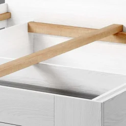 Wohnen Schlafzimmermöbel in Weiß Esche Dekor - Pruducia (vierteilig)