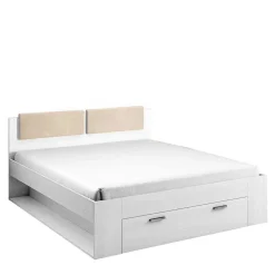 Wohnen Schlafzimmermöbel in Weiß Esche Dekor - Pruducia (vierteilig)