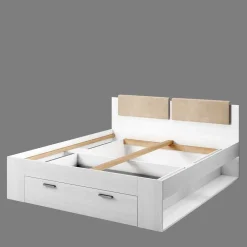 Wohnen Schlafzimmermöbel in Weiß Esche Dekor - Pruducia (vierteilig)